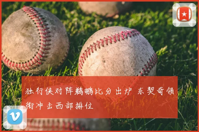 独行侠对阵鹈鹕比分出炉 东契奇领衔冲击西部排位